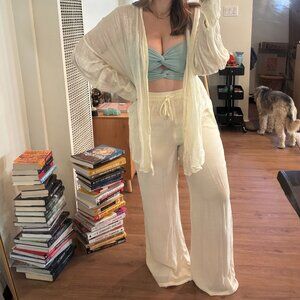 Monday Swimwear - Tahiti Pant - Ivory